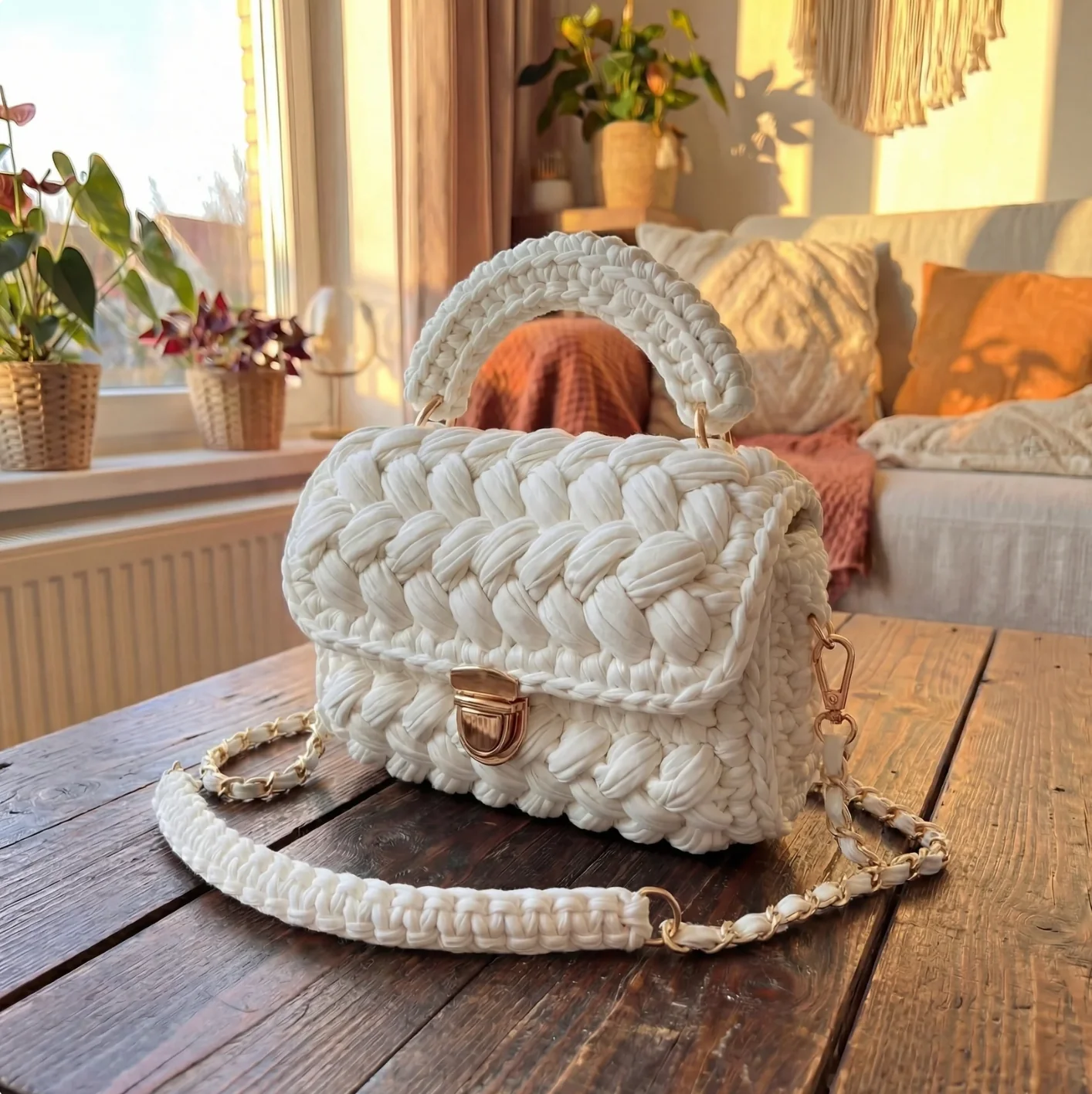 Softwoven™ Crochet Bag