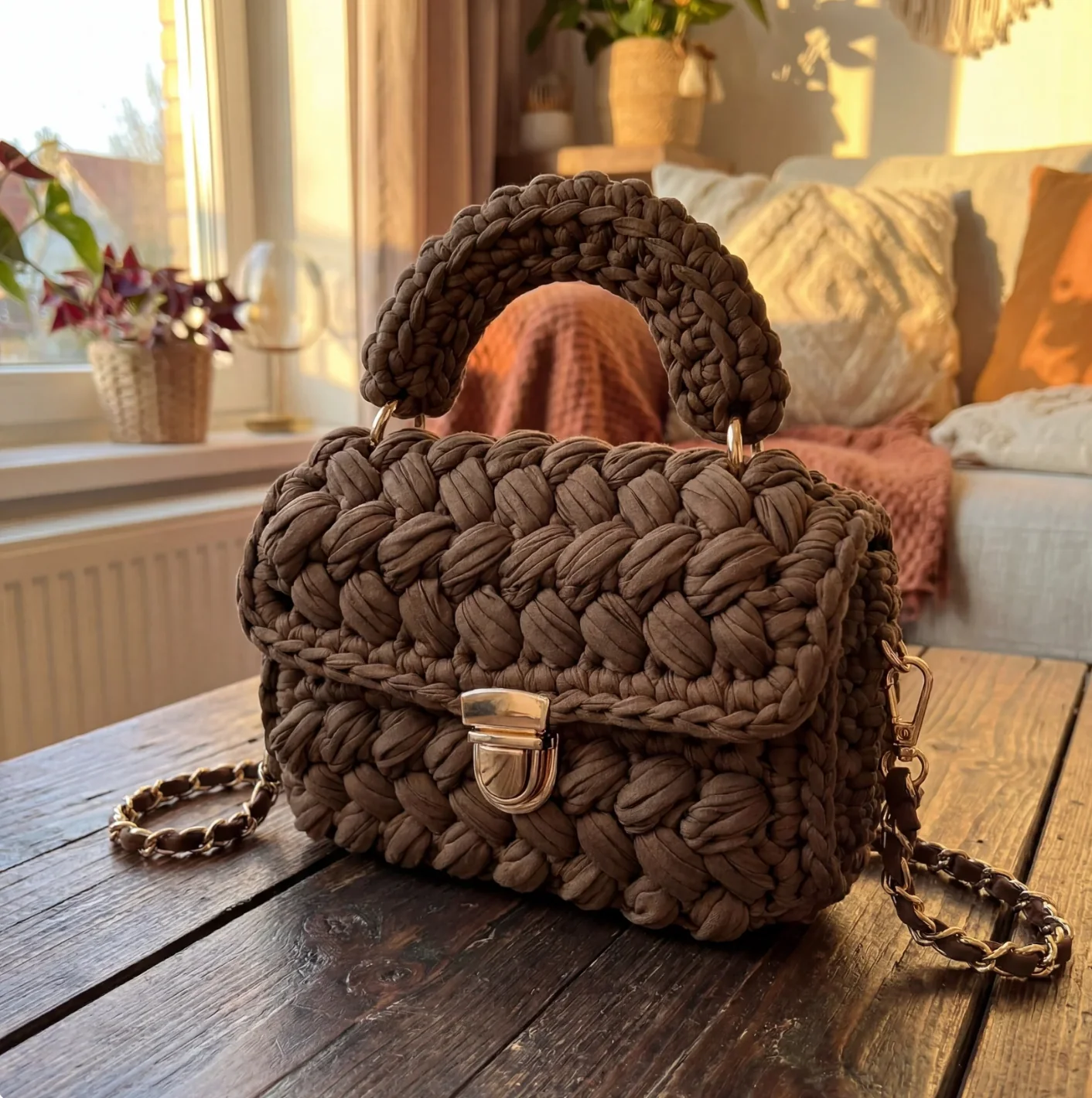 Softwoven™ Crochet Bag