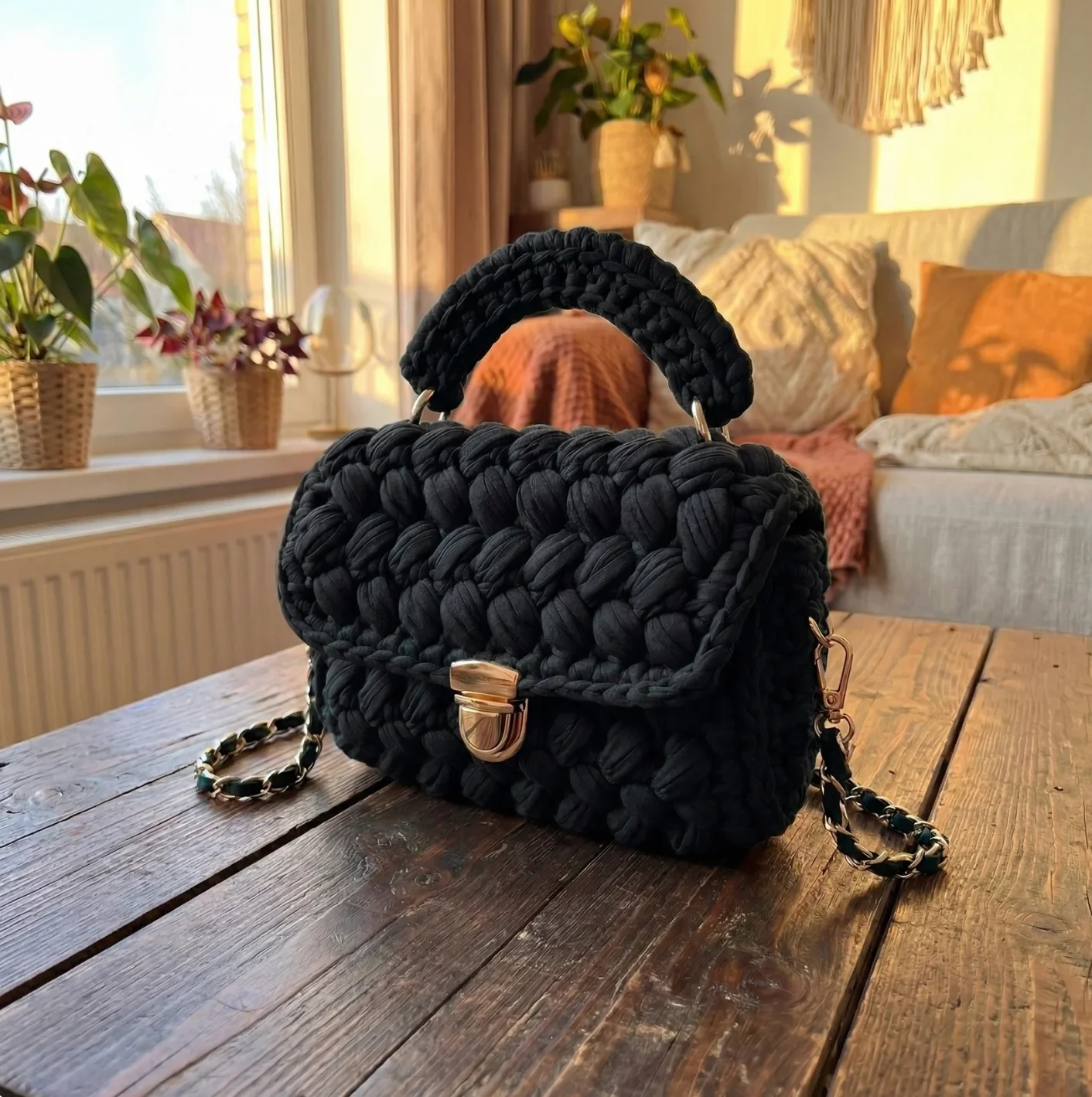 Softwoven™ Crochet Bag