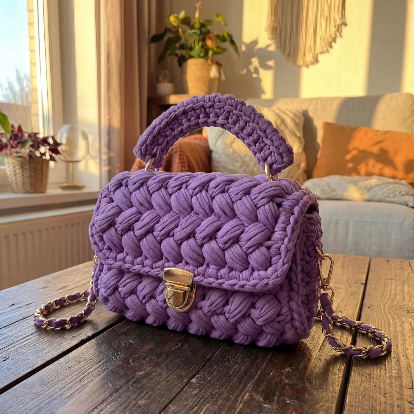 Softwoven™ Crochet Bag